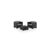 MOB.SET DIVA TETE-A-TETE GRAFIT 55442