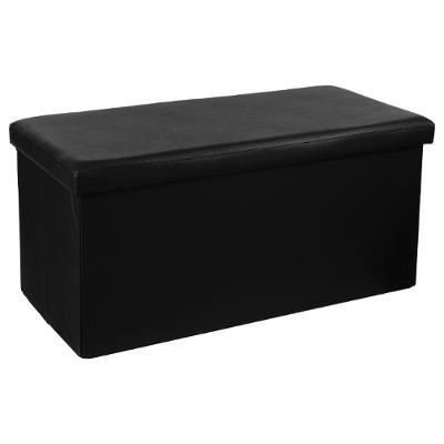 PUF SCAUN DUBLU NEGRU JJA 140090A 
