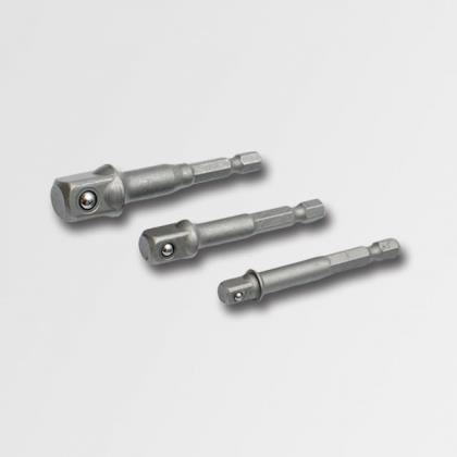 ADAPTOR 3PCS 1/4-3/8-1/2 M18604 XTLine