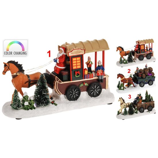 XMAS SCENETA CAR 002000